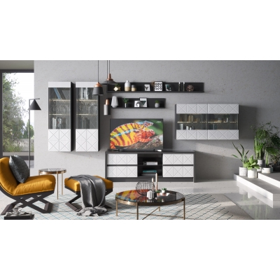 Набор мебели для жилой комнаты «Монако» (вариант комплектации №2)