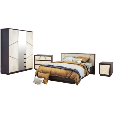 Набор мебели для жилой комнаты «Нирвана» КМК 0555