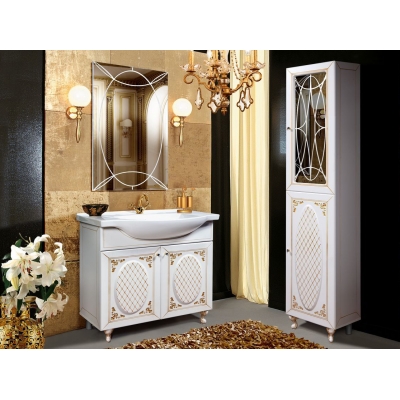 Набор мебели для ванной комнаты «Розалия» КМК 0462