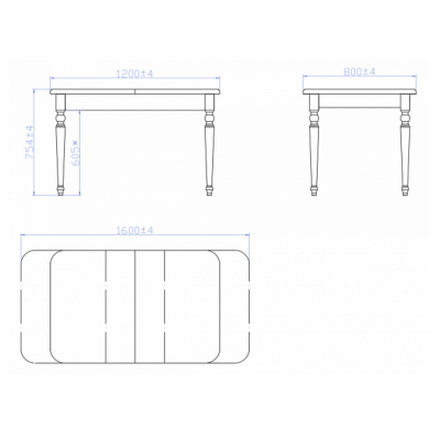 Стол обеденный «Дионис-01»