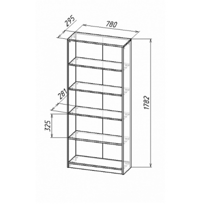 Стеллаж "Сити-3"