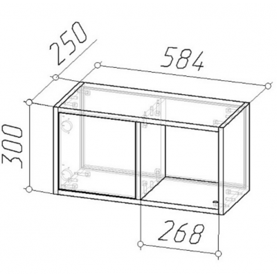 Полка "Куб-3"